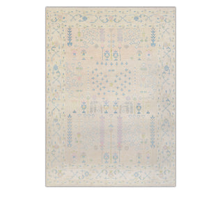 Mindy Soft Pink Tree Of Life Modern Turkish Oushak Rug