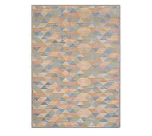 8x10 Pastel Low Pile Wool Area Rug