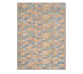 8x10 Pastel Low Pile Wool Area Rug
