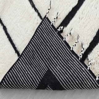 Taylor Ivory Double Border Beni Ourain Moroccan Wool Rug
