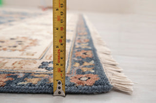 Nain 8x10 Persian Ziegler Fine Weave Navy Wool Rug