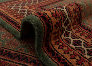 Herati Persian Baluch 4x6 Silky Feel Wool Rug