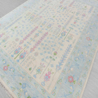 Mallory Cream Garden Tree Of Life Modern Oushak Rug