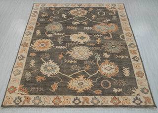 Plush Feel 8x10 Langford Turkish Floral Oushak Woollen Rug