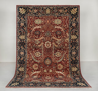 Rubicon Crimson Persian Elegance 6x9 Wool Rug