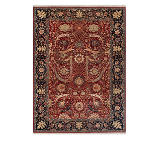 Rubicon Crimson Persian Elegance 6x9 Wool Rug