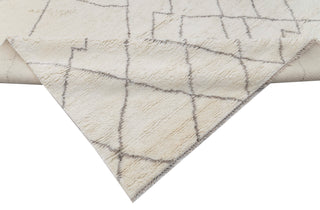 Frazier 12x15 Ivory Beni Moroccan Wool Rug