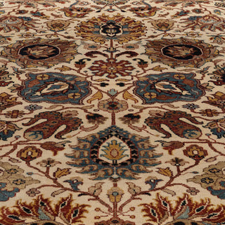 Medallion 5x7 Ivory Persian Ziegler Oriental Area Carpet Rug