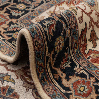 Medallion 5x7 Ivory Persian Ziegler Oriental Area Carpet Rug