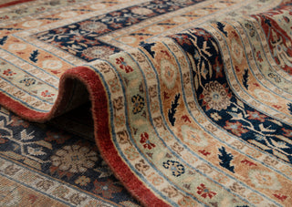 Ember - 8x10 Persian Tabriz Hand Knotted Wool Rug