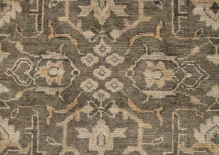 8x10 Olive Gray Classic Persian Style Wool Rug