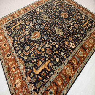 Kazan 8x10 Hand Knotted Persian Wool Rug