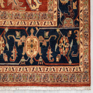 10X14 Red Persian Rezas Fine Quality Hand Knotted Rug