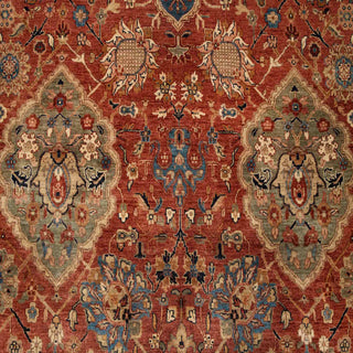 Isfahan 9x12 Super Fine Weave Persian Tabriz  Wool Rug