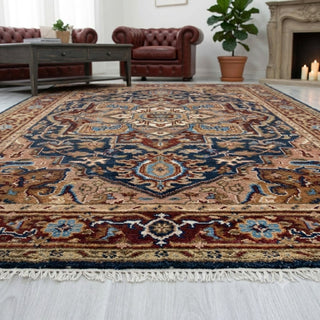 Rubicon Medallion 6x8 Persian Serapi Wool Rug